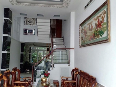Bán nhà mặt tiền khu dân cư Tân Thuận Nam Quận 7, 3 lầu – 4PN 