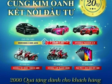 Đất nền Century City - Chính sách ưu đãi 18%/năm cho hơn 100 sản phẩm giá gốc F0 chủ đầu tư