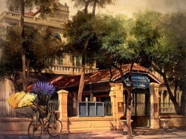 BÁN NHÀ PHỐ CHÍNH KINH, TX, 45M2* 5 TẦNG, MẶT 5M, GIÁ 2.6 TỶ, Ô TÔ, GẦN ROYAL