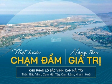 SIÊU PHẨM ĐẤT NỀN CAM LÂM VỚI 6,6TR/M2 TỔNG GIÁ CHỈ 700 - 800TR SỔ ĐỎ TỪNG LÔ - LH 0983323880