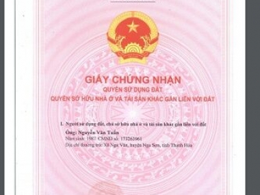 Bán nhanh 2 lô đất liền kề tại Nga Thắng, Nga Sơn, Thanh Hóa