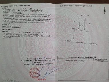 Chính chủ cần ra đi nhanh lô đất tại Mặt Đường Quốc Lộ 24 Mới Xã Đắk Blà - Thành Phố Kon Tum - Tỉnh 