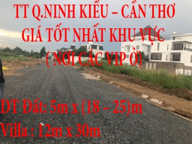 “SỞ HỮU NHÀ PHỐ THƯƠNG MẠI
TRUNG TÂM QUẬN NINH KIỀU – TP CẦN THƠ