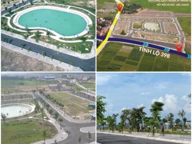 Bán lô đất nền KDC Lạc Phú - Yên Dũng - Bắc Giang