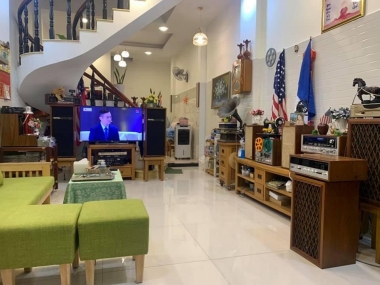 Hẻm xe tải Tân Phú, nhà đẹp 54m2 3 tầng BTCT kiên cố, đường săp mở rộng 12m, Giá tăng cao