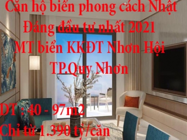 Takashi Ocean Suite Kỳ Co - căn hộ biển phong cách Nhật đáng đầu tư nhất 2021.