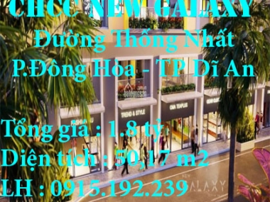 Tôi chính chủ cần sang nhượng gấp căn hộ dự án New Galaxy, chủ đầu tư Hưng Thịnh.