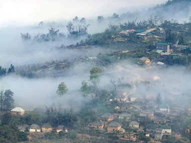 Bán mảnh đất nghỉ dưỡng sapa2,mặt đường view biển mây giá rẻ