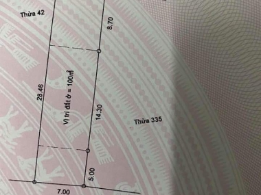 Chính Chủ Cần Bán Lô Đất Phước Lâm Gần Nhà Thờ Giá 2.1tỷ
