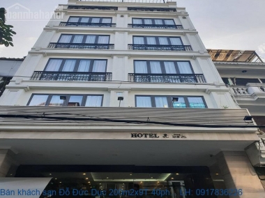 Bán khách sạn Đỗ Đức Dục 200m2x9T 40phòng giá 110tỷ