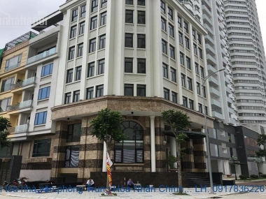 Bán tòa nhà văn phòng Trung Hòa Nhân Chính 145m2x8T MT: 9m góc