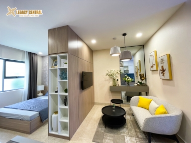 Bán căn hộ Legacy Central giá dưới 1 tỷ, Trả góp 18 tháng 0% lãi suất, 225 triệu sỡ hữu căn hộ