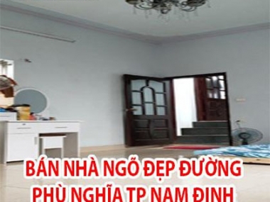 Cần bán nhà 2,5 tầng. Ngõ 288 Phù nghĩa, Lộc hạ, TP Nam định (Tổ 2 Đệ Tứ)