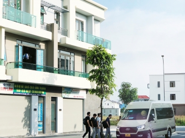 Shophouse trục đường phố đi bộ, kinh doanh thuận tiện, nhà hướng Đông pháp lý hoàn chỉnh, tiềm năng 