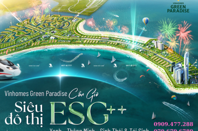 Đại lý F1 phân phối dự án Vinhomes Green Paradise Cần Giờ